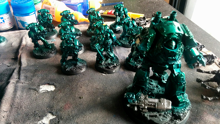 30k Alpha Legion Hh Horus Heresy Hydra Alpha Legion Army Colour 2 Wip1 Gallery Dakkadakka 0556